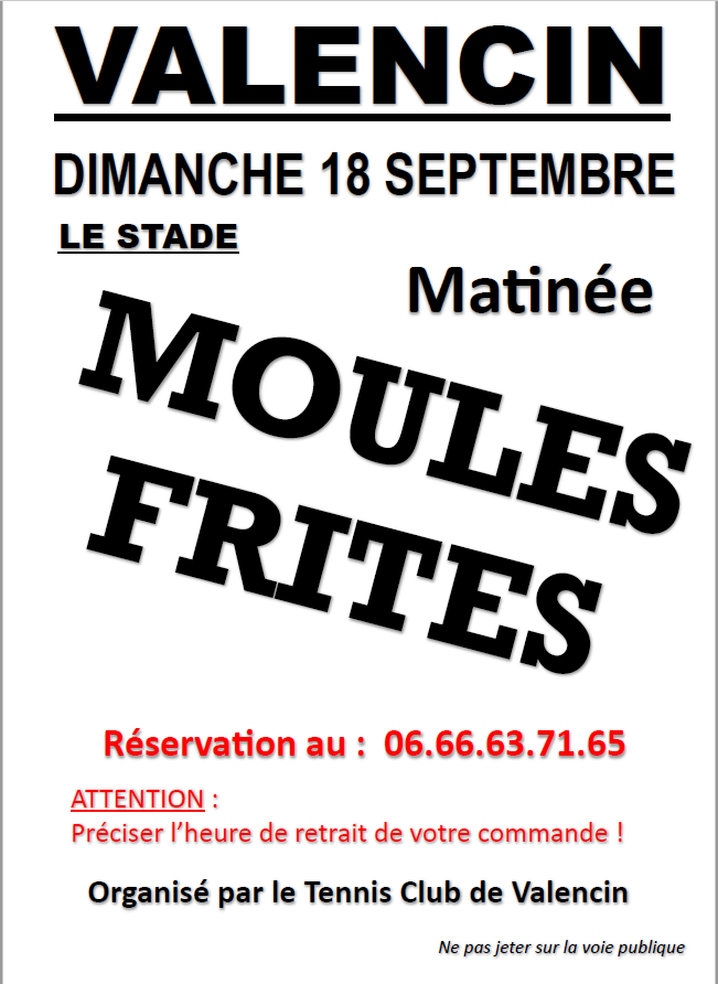 Moules frites