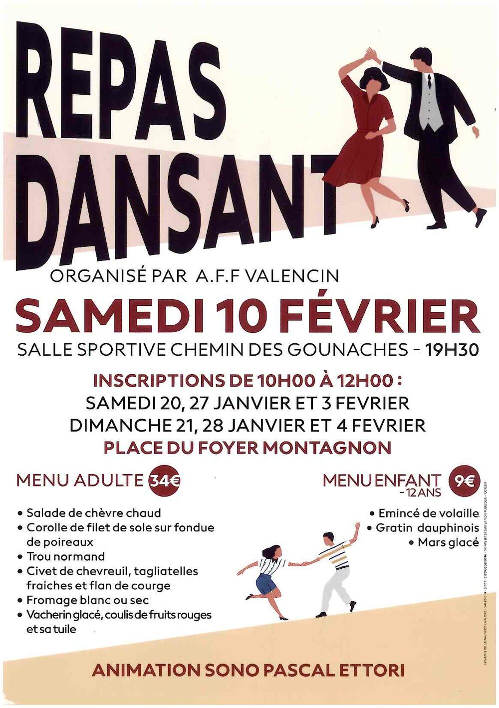 Repas dansant (AFF)