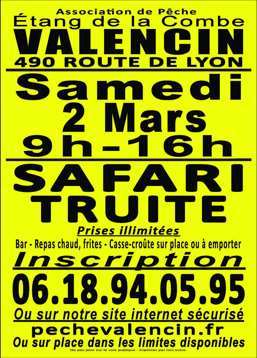SAFARI TRUITE