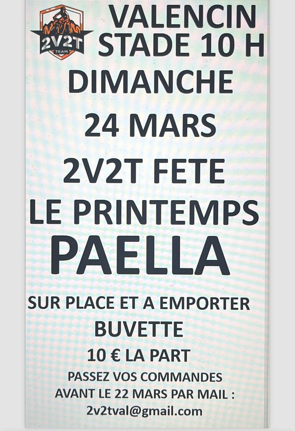 2V2T fête le printemps