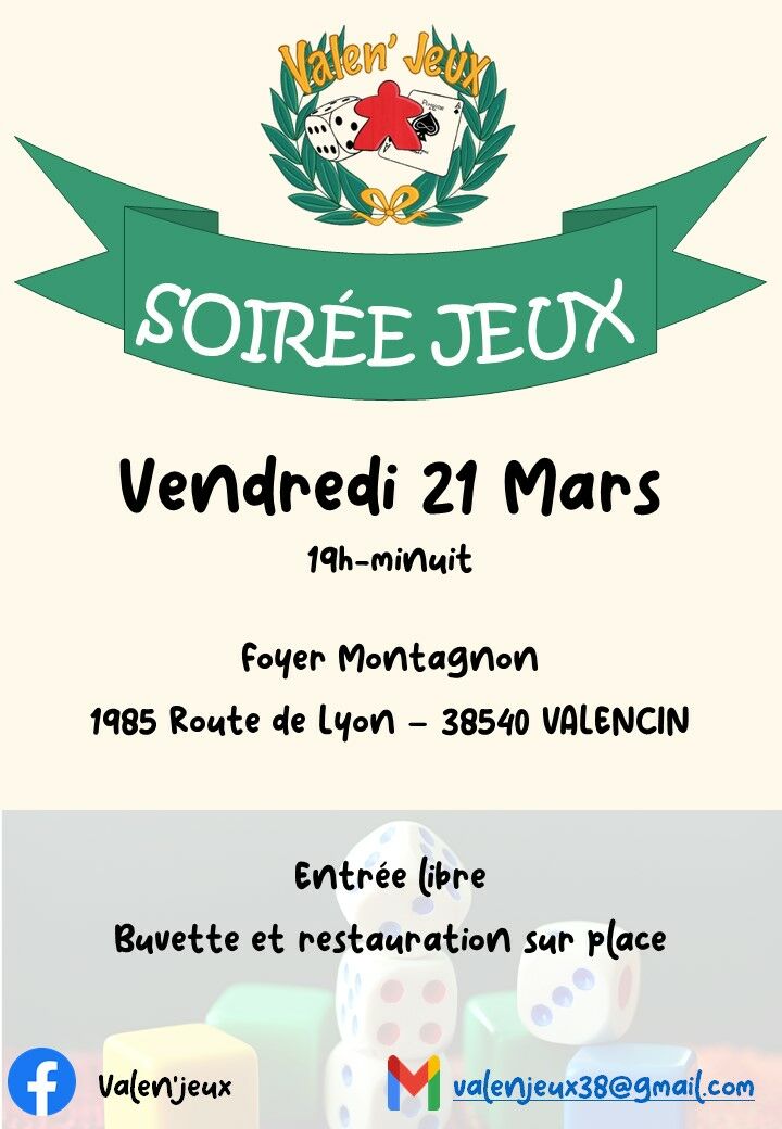 Soirée Jeux