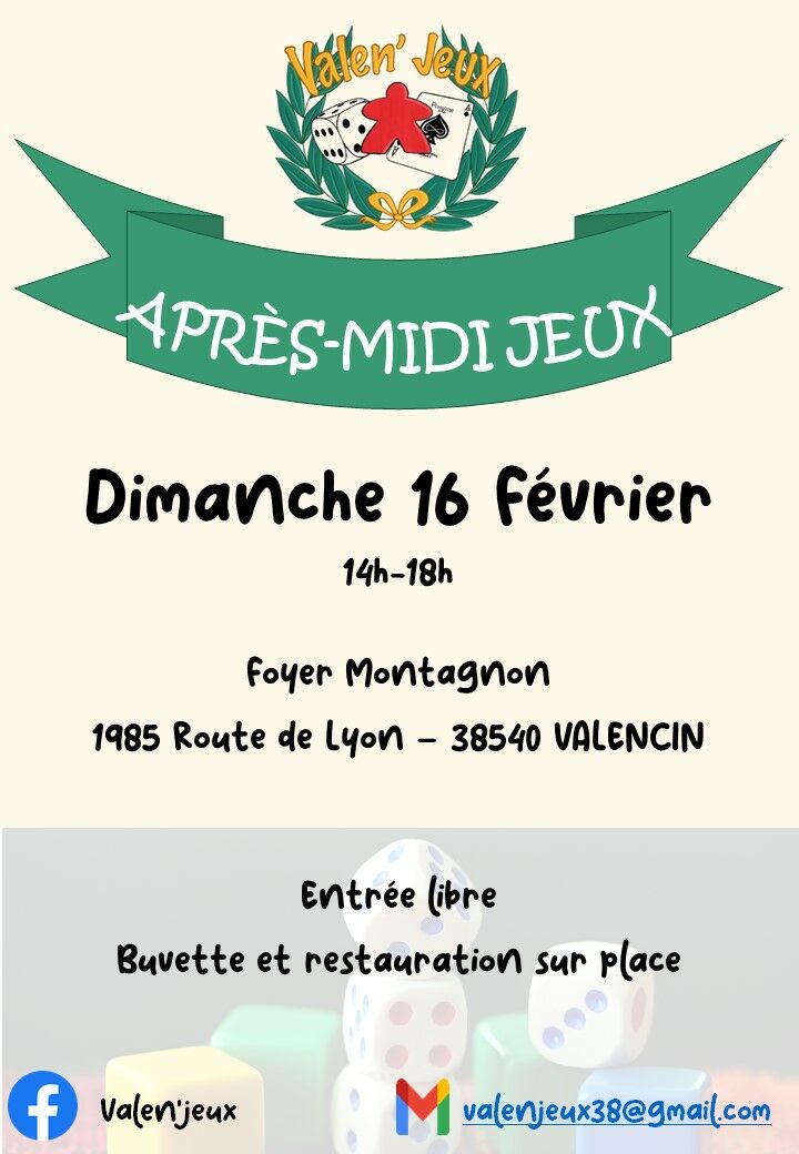 Après-midi jeux