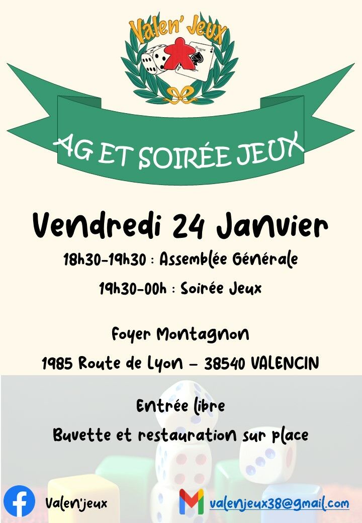 AG et soirée Jeux