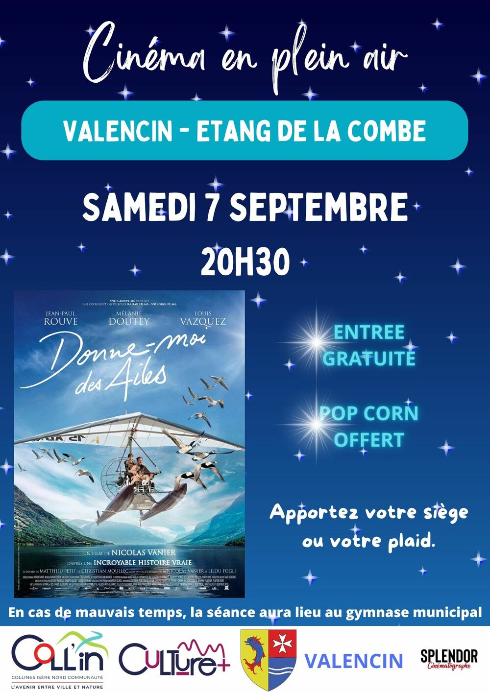 Cinéma en plein air !