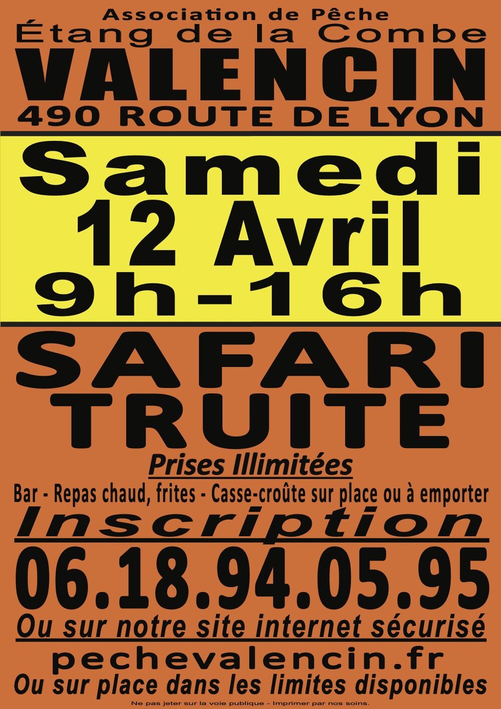 safari truites