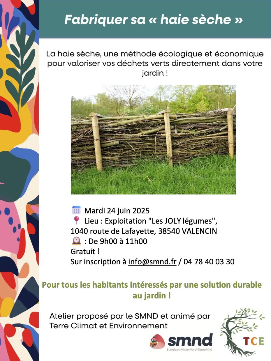 Atelier Haies sèches