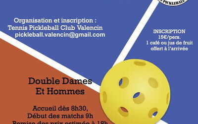 Tournoi de pickleball