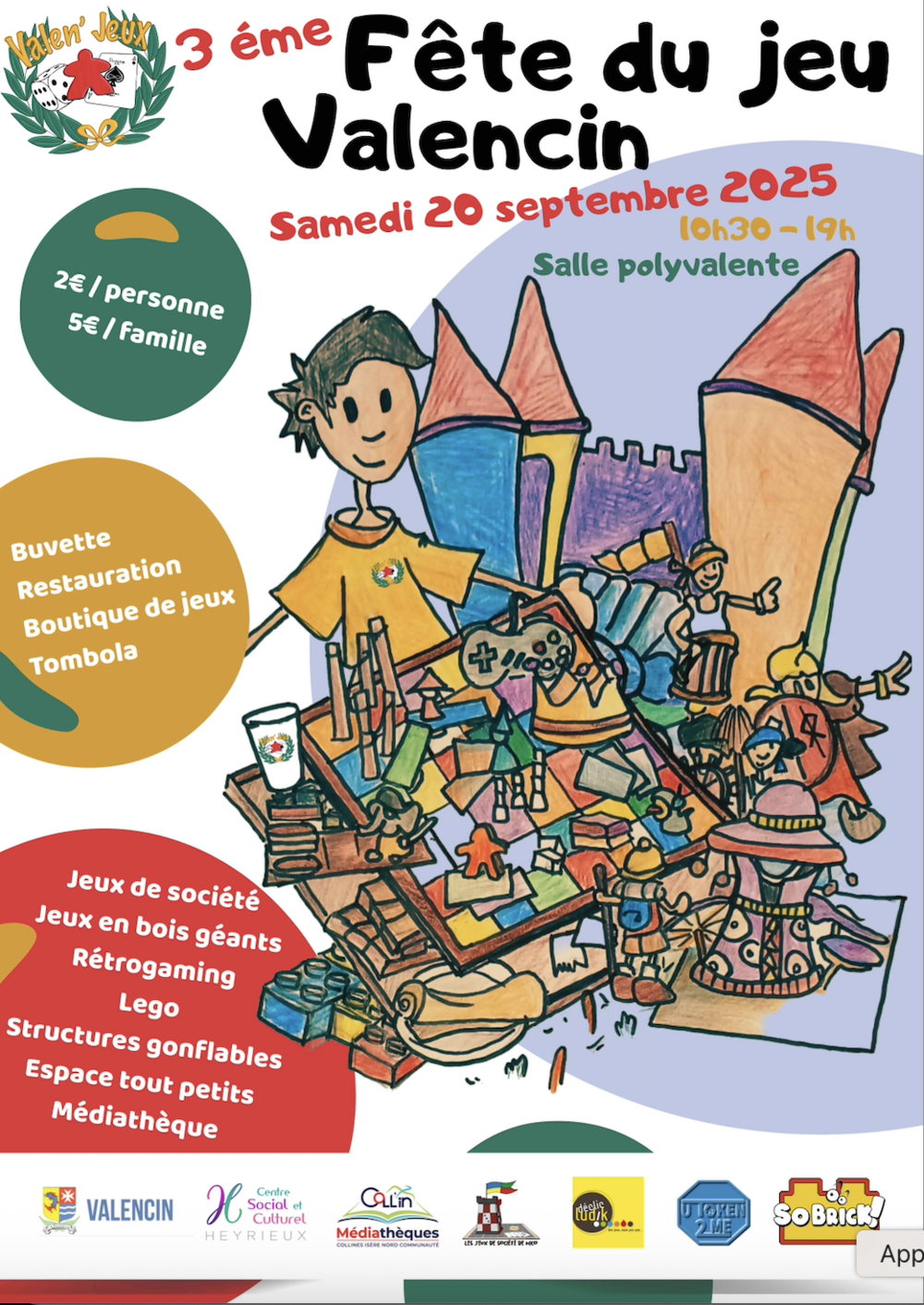 3ème fête du jeu de Valencin
