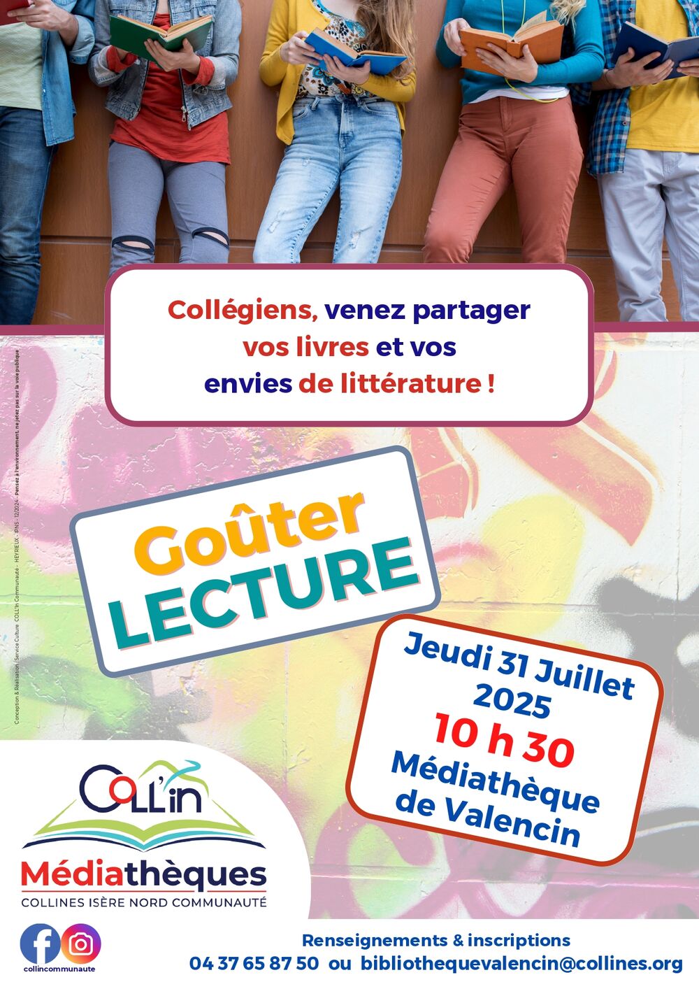 Goûter lecture