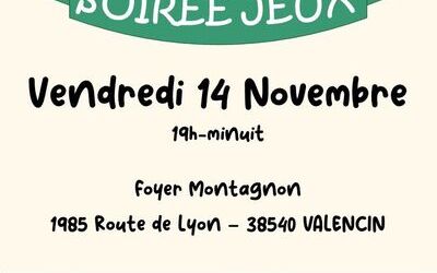 Soirée jeux