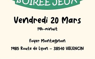 Soirée jeux
