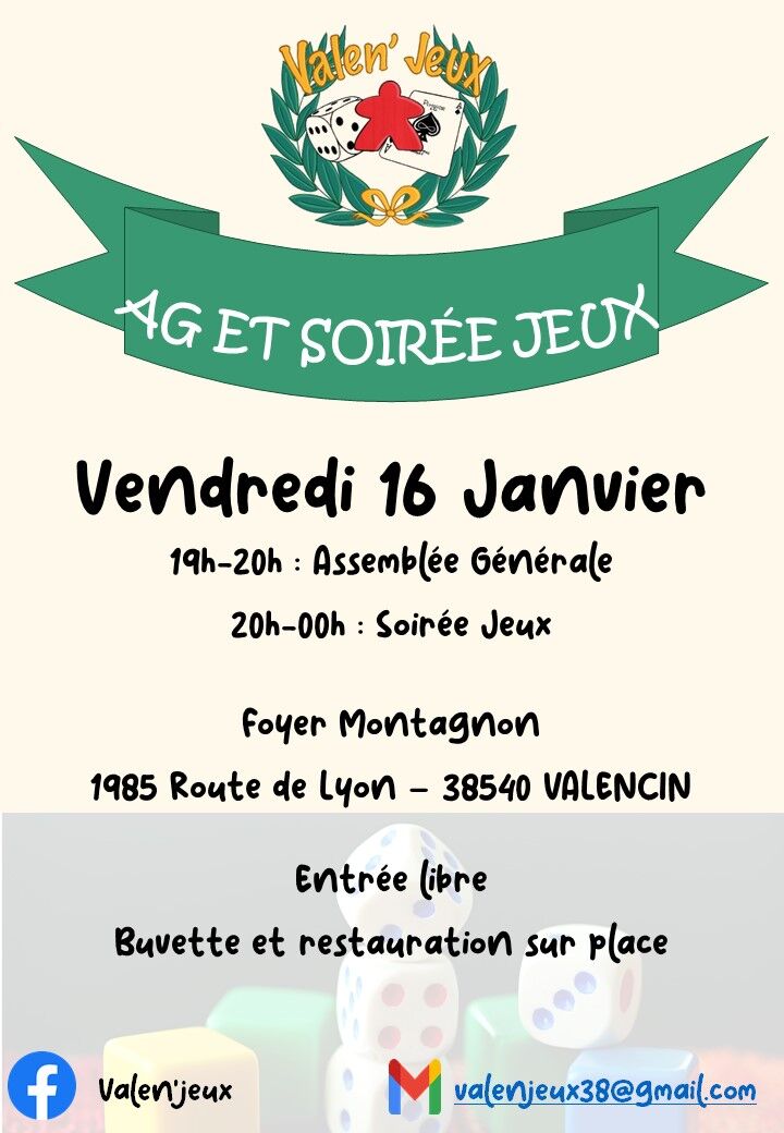 AG et soirée jeux