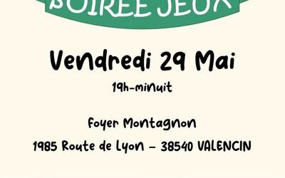Soirée jeux