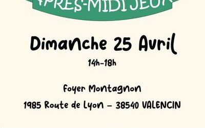 Après-midi jeux