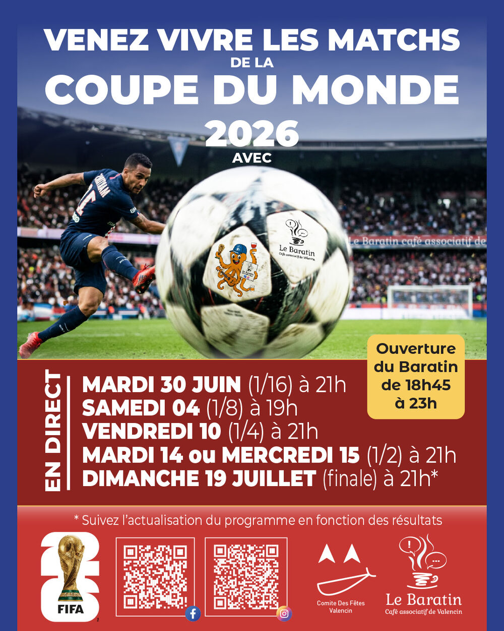 Coupe du Monde 2026 au Baratin
