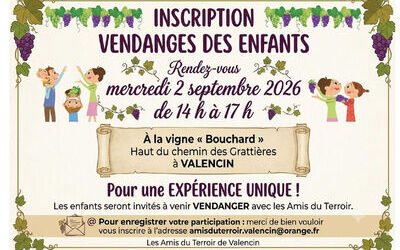 Vendanges des enfants