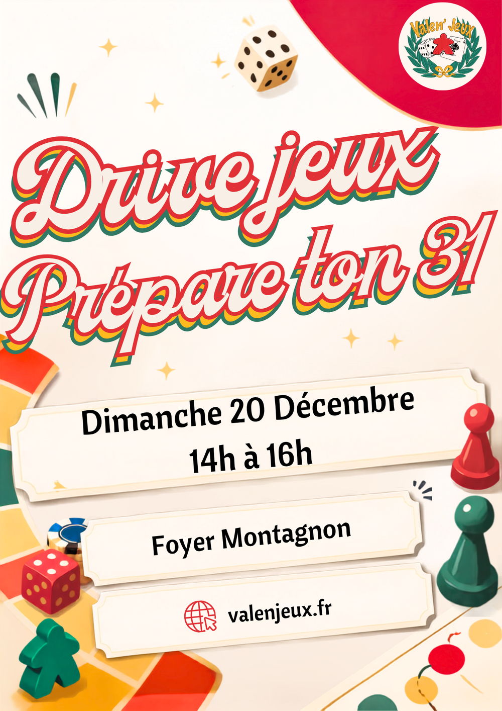 Drive Jeux : Prépare ton 31 ! Drive Jeux : Prépare ton 31 !