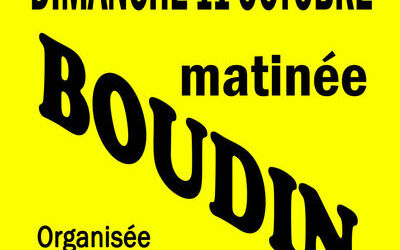 Matinée boudin à Valencin !