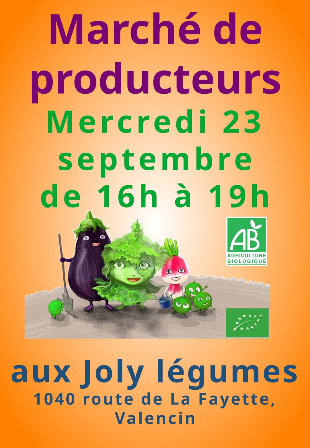 Marché des producteurs BIO Marché des producteurs BIO