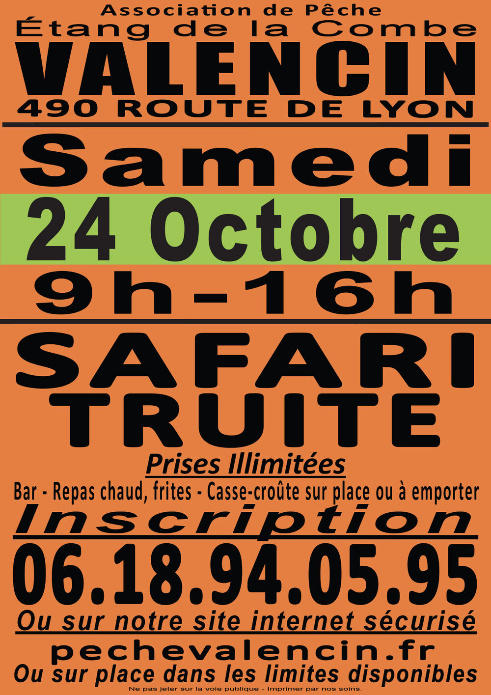 Safari truite Safari truite
