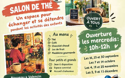 Le salon de thé au Baratin
