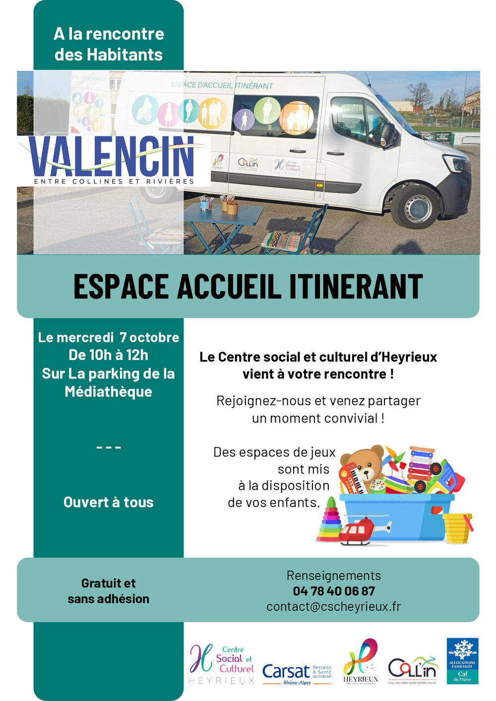 Espace d'accueil itinérant