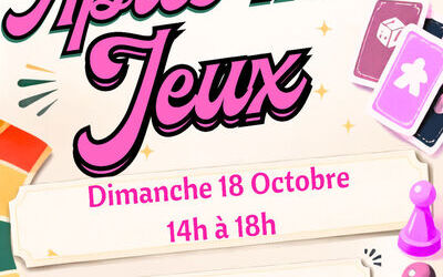 Après-midi jeux - Octobre Rose