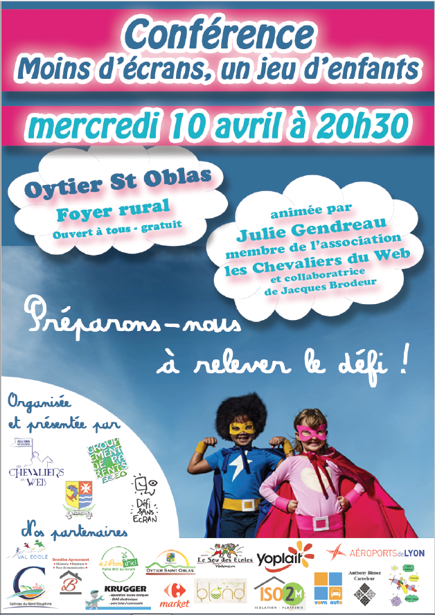 Moins d'écran, un jeu d'enfant!