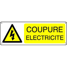 COUPURES D'ELECTRICITÉ Jeudi 5 septembre