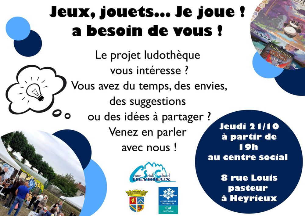 Animations Centre Social Heyrieux