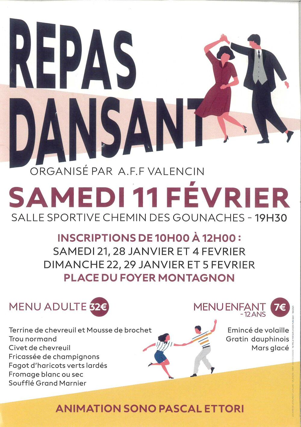 Repas dansant - AFF