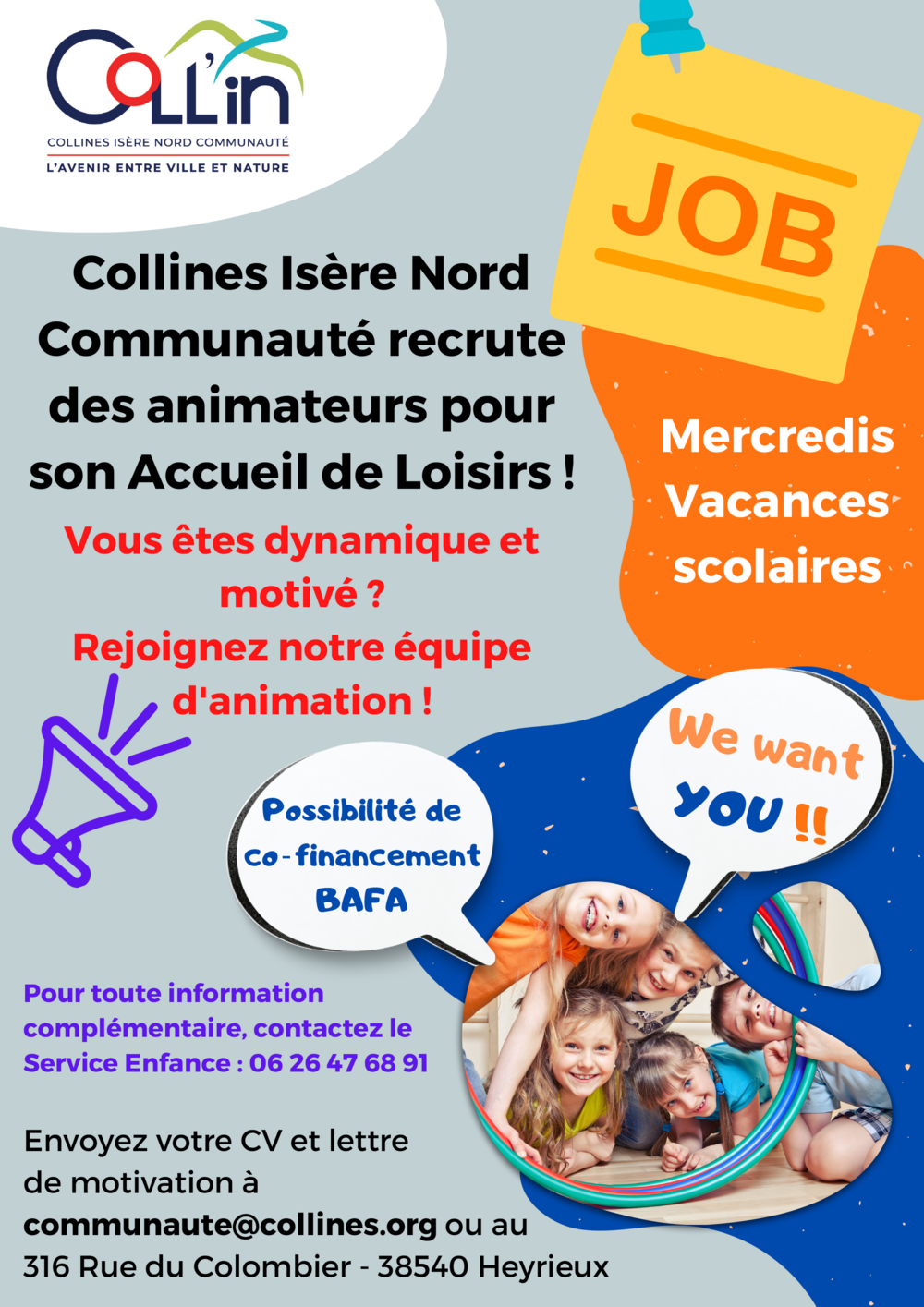 Recrutement Collines Communauté