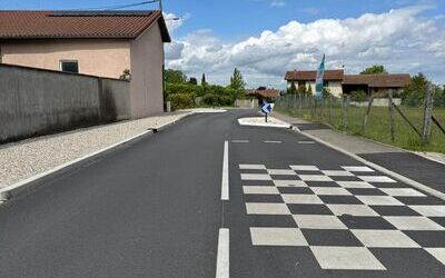 Aménagement de la chicane située route de Lyon Aménagement de la chicane située route de Lyon
