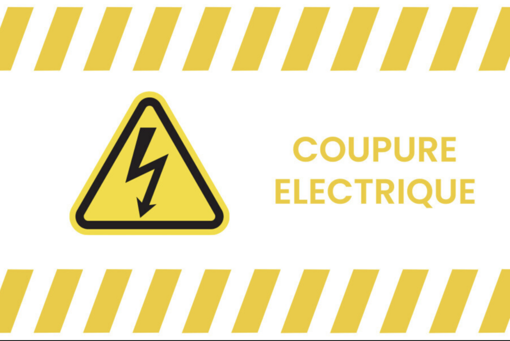 coupure d'électricité coupure d'électricité