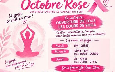 Le yoga se met en Rose !