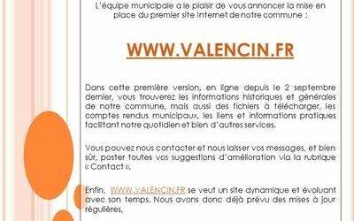 Flash info - Septembre 2014