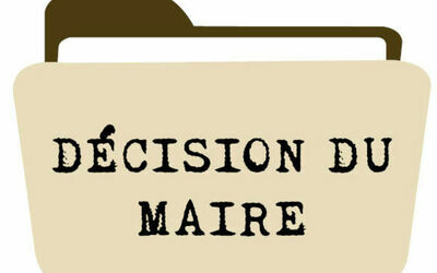 Décision du Maire relative à une demande de subvention au titre de la DETR