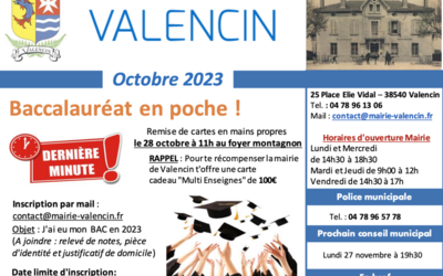 FLASH INFO OCTOBRE 2023