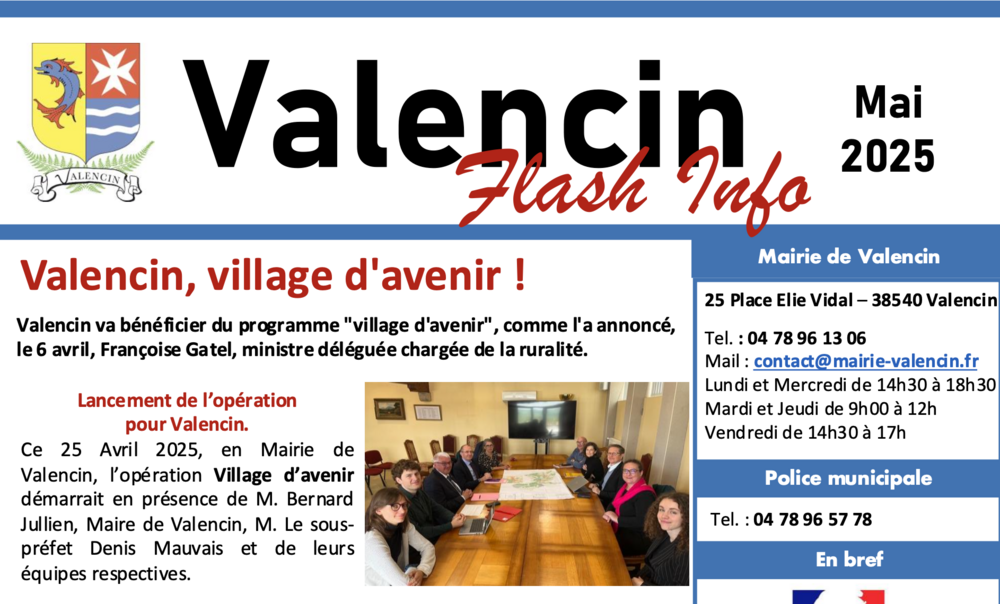Flash Info Mai 2025